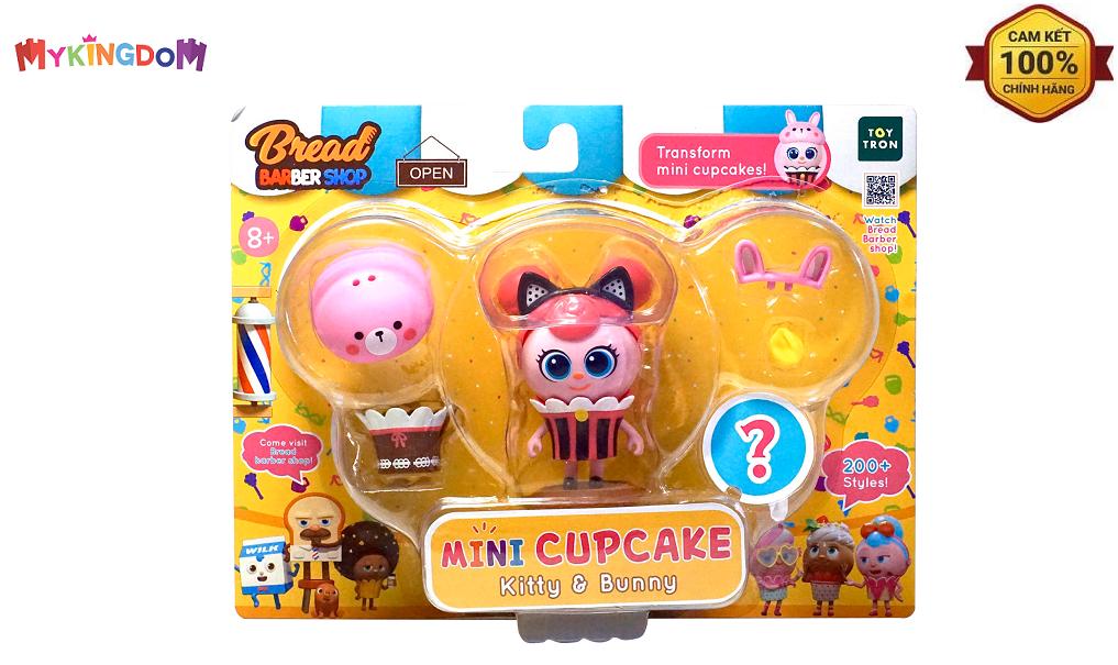 MYKINGDOM - Bánh Mini Cupcake - Kitty Và Bunny BREAD BARBERSHOP BB32790