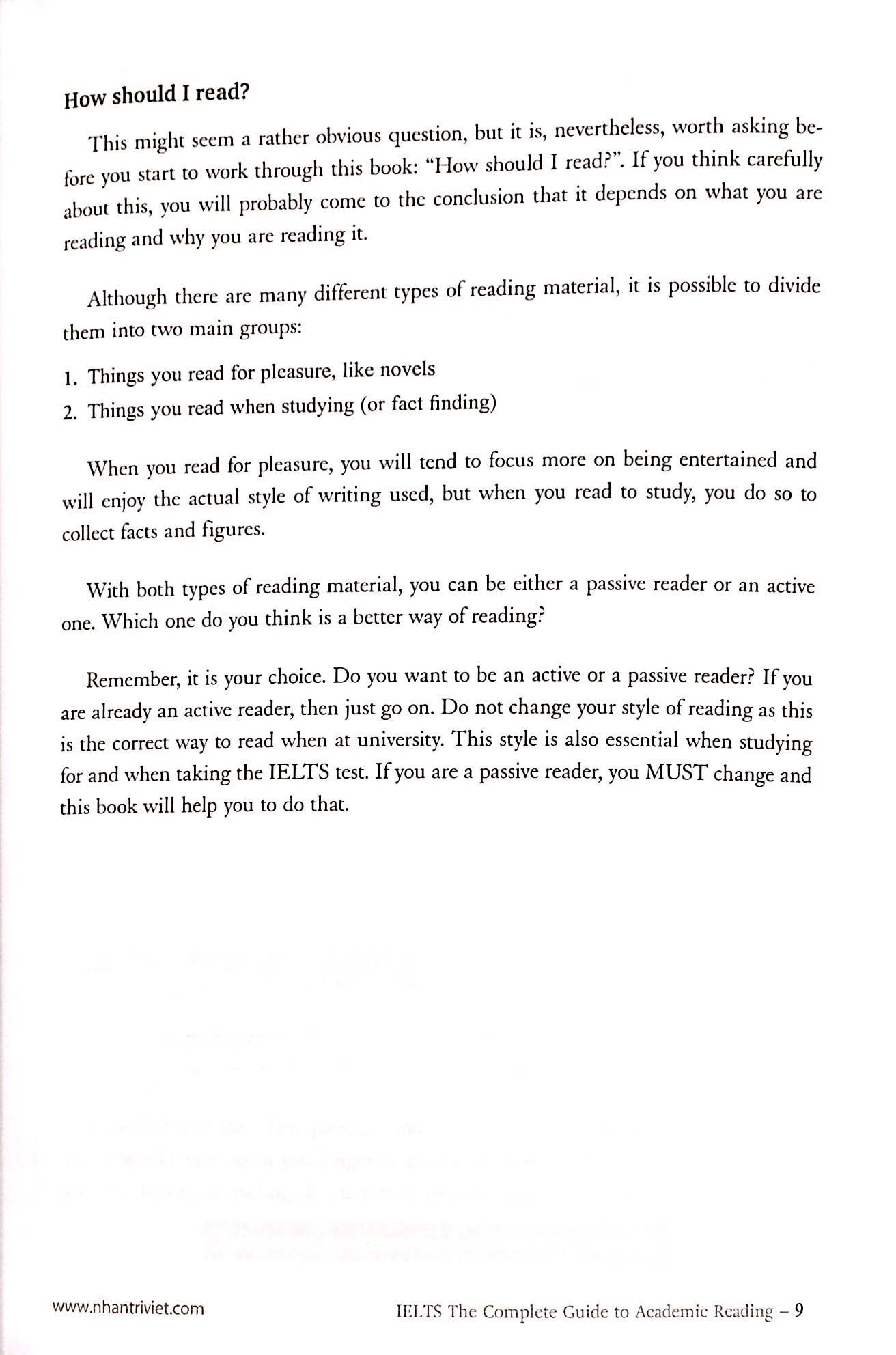 Sách Fahasa - IELTS The Complete Guide To Academic Reading
