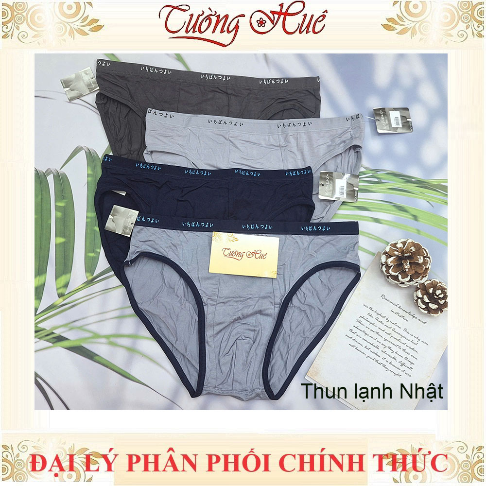 Quần Lót Nam Thun Lạnh Nhật Tam Giác Trơn