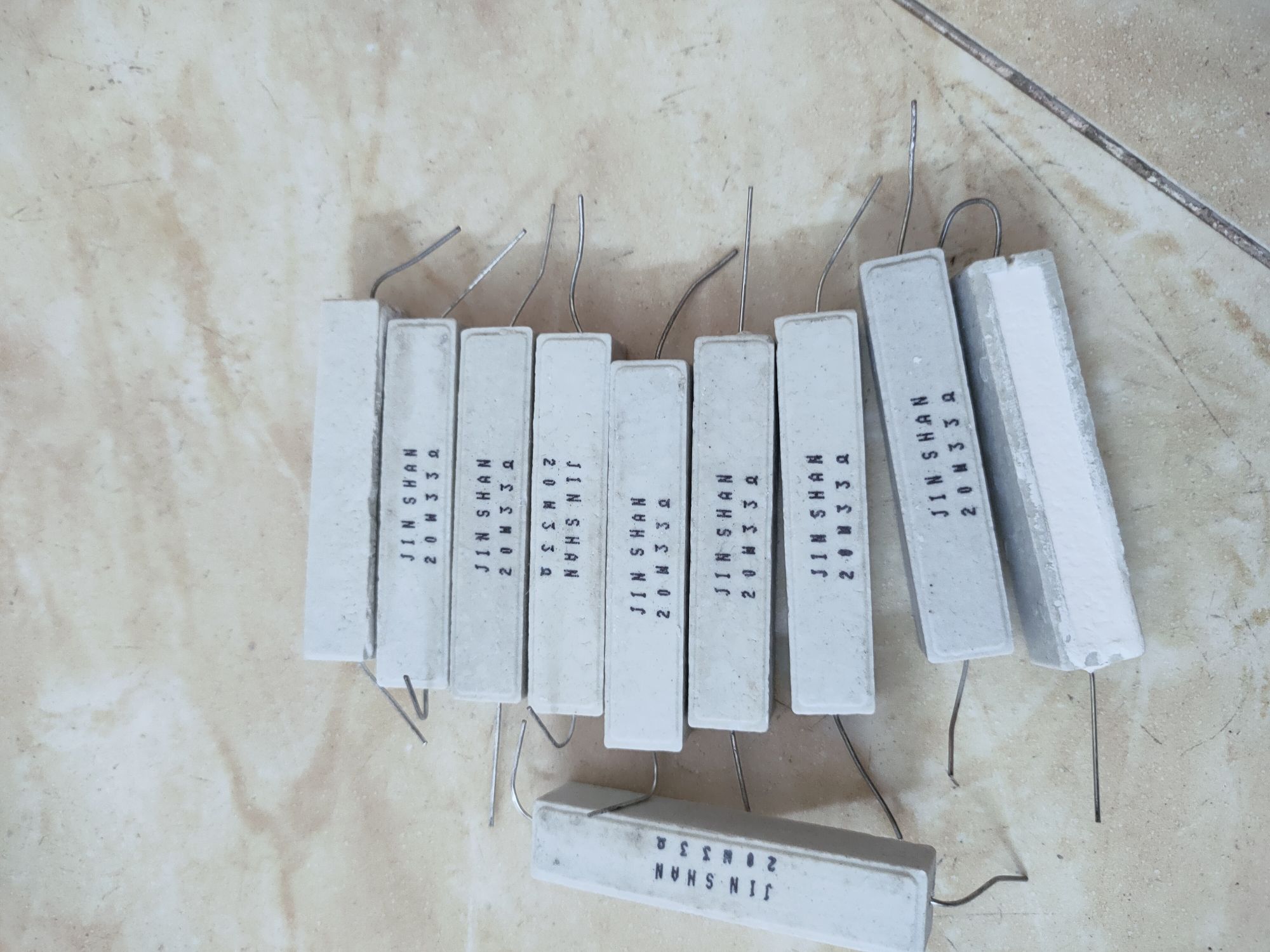 5 con điện trở sứ 33om 20w