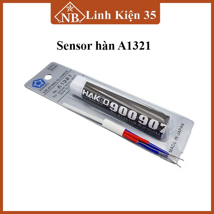 Sensor hàn a1321/ a1321 plus, ruột mỏ hàn dùng cho trạm hàn 907,936 lõi sứ / kim loại