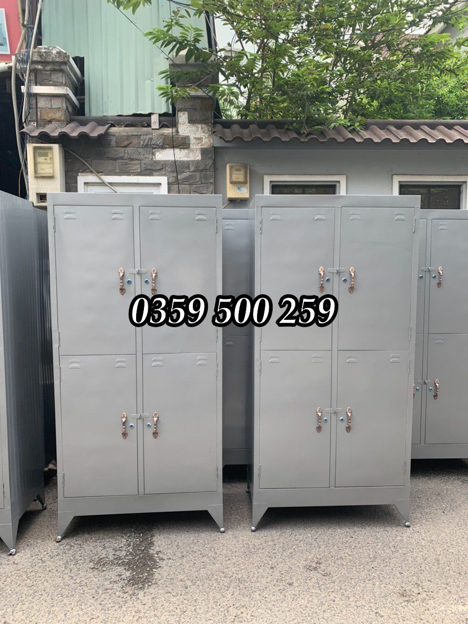 [HCM BD] Tủ hồ sơ văn phòng sơn dầu
