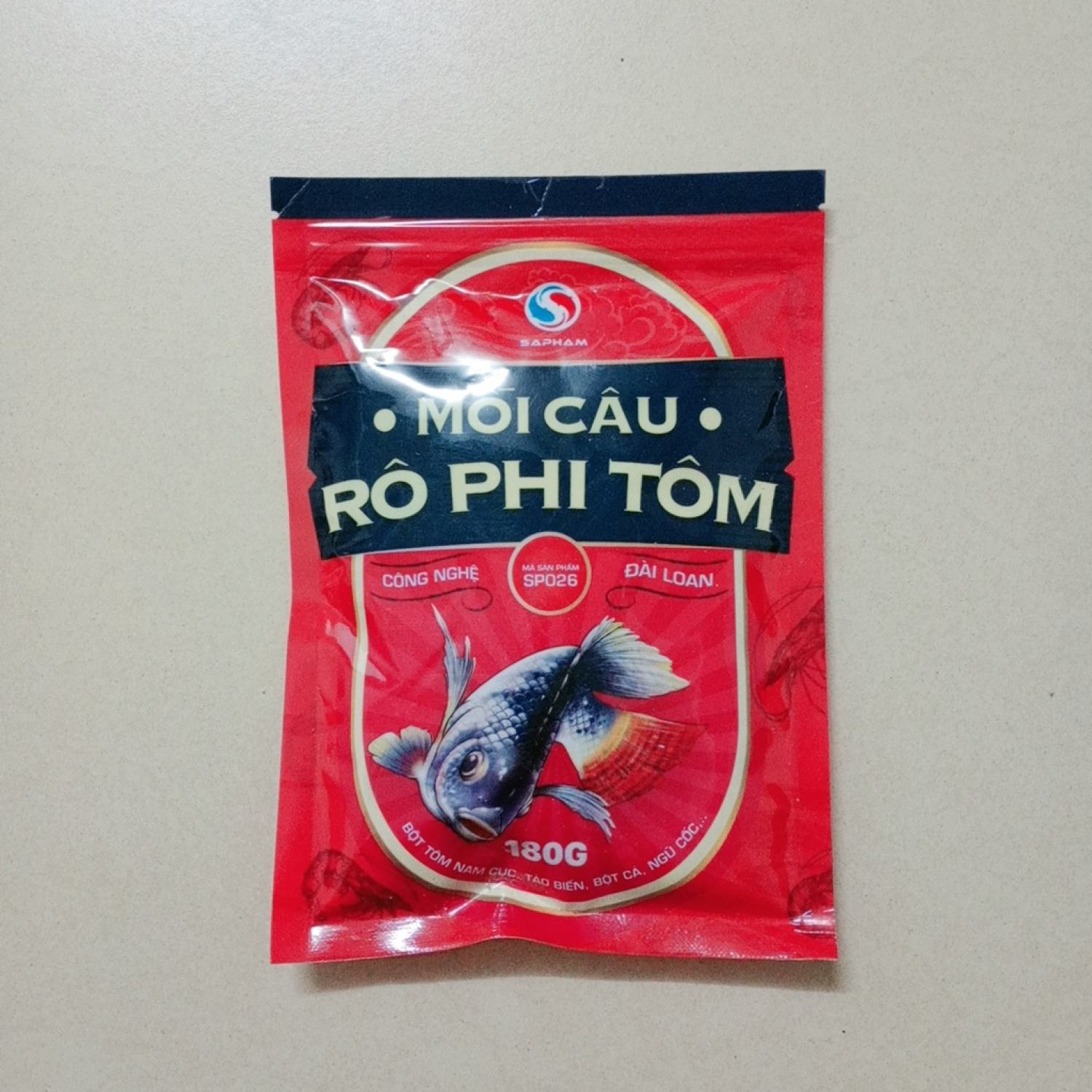 Mồi Câu Rô Phi Tôm Sa Phạm - Sapham Fishing