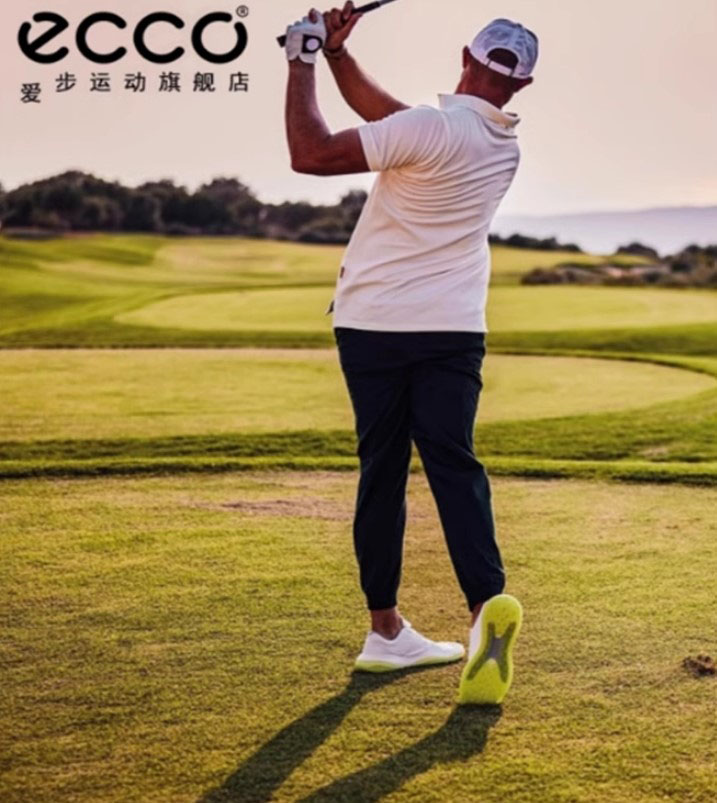 Giày Golf Nam Ecco Biom nút vặn, chất liệu da PU cao cấp, Không thấm nước. đế biom, êm chân không trơn trượt. giày gôn nam