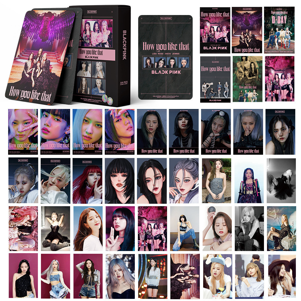 Set 54 Lomo Card Blackpink-How you like that