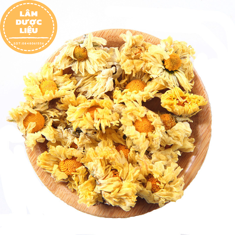 [HÀNG LOẠI 1] 100g Trà Hoa Cúc Vàng Sấy Khô
