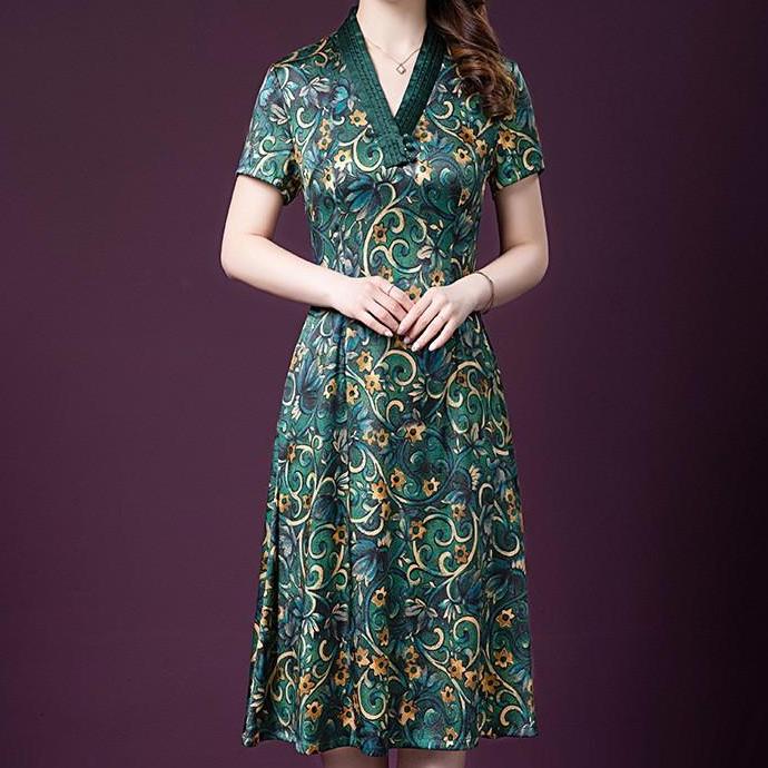Đầm lụa Cao Cấp Sang Trọng