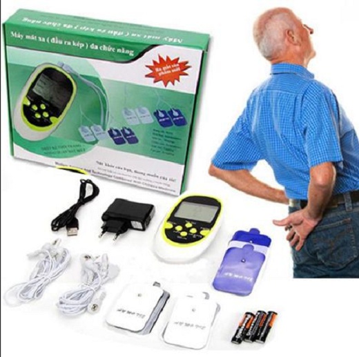 Máy massage trị liệu xung điện 8 miếng dán đa chức năng