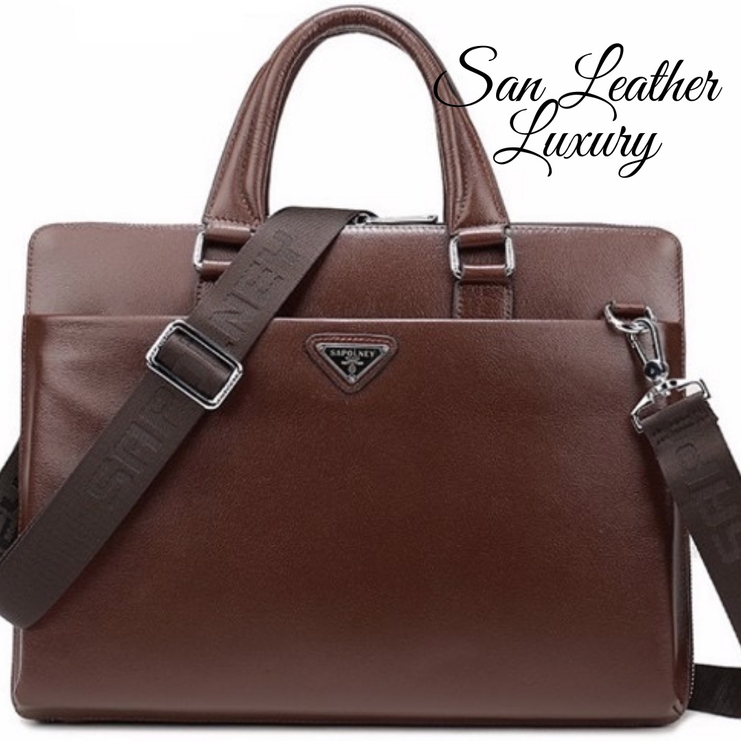 Cặp Da Thật Công Sở Da Cao Cấp Sapolney 0309.túi xách công sở . cặp da laptop.Cặp da thật cao cấp.