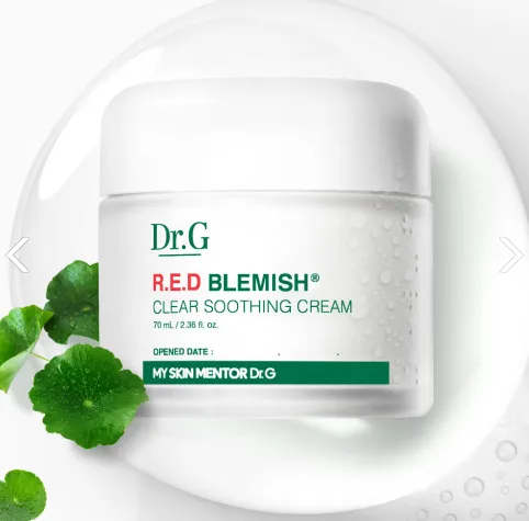 [Chính hãng] Dr.G Kem dưỡng ẩm Dr.G Red Blemish Clear Soothing Cream 50ml/닥터지 레드 블레미쉬 클리어 수딩 크림