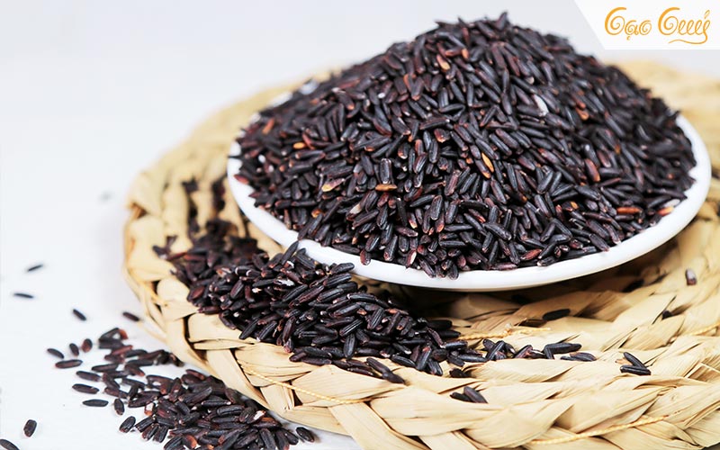 1KG Gạo lứt Đen Điện Biên dẻo thơm