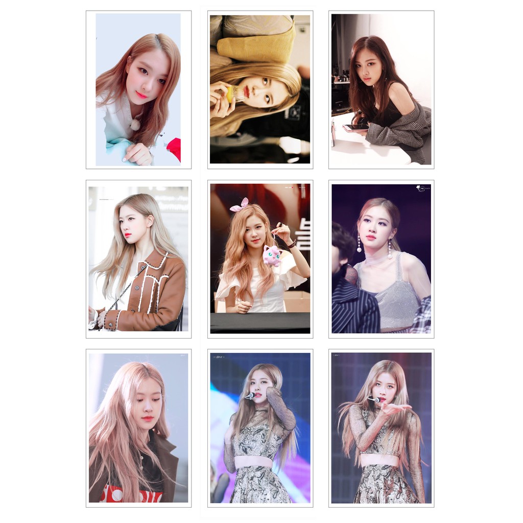 Lomo Card Ảnh ROSÉ - BLACK.PINK ( 36 ảnh)