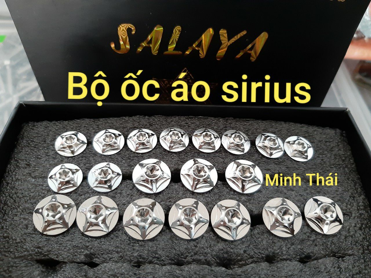 [HCM]bộ ốc áo sirius