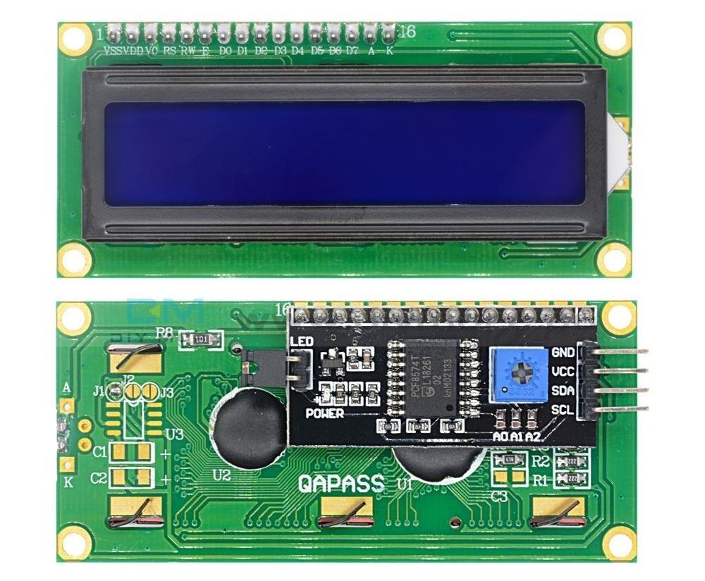 LCD 1602 có tích hợp module chuyển đổi I2C