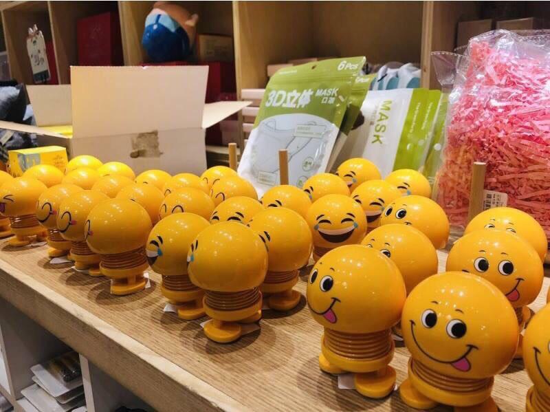 Icon lò xo mặt cười Emoji Jika Store