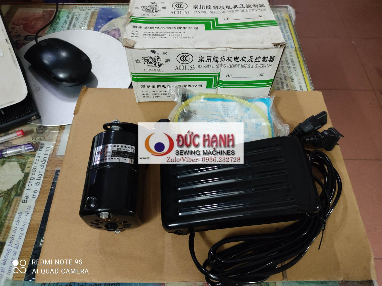 MOTOR MÁY MAY GIA ĐÌNH CON LÂN LION BALL