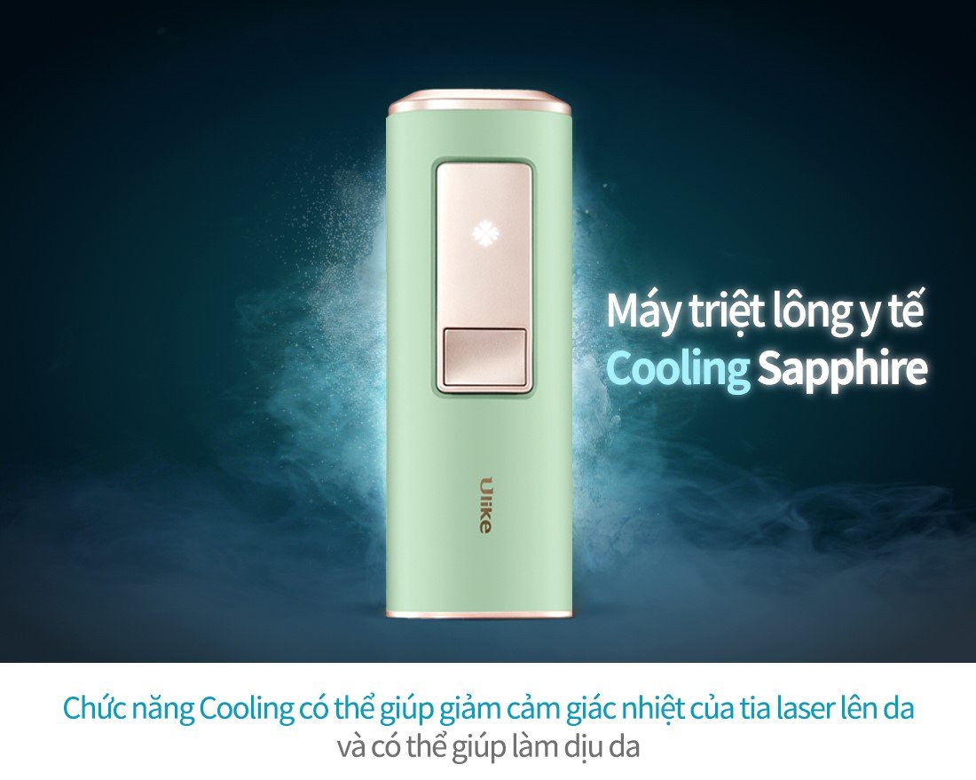 Máy triệt lông Ulike ICE COOL IPL (MINT)