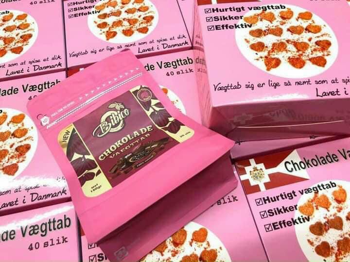 [20 Viên] Kẹo Socola giảm cân Đan Mạch Hộp Hồng