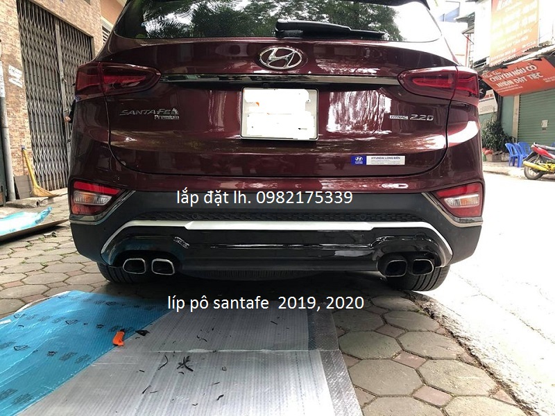 líp pô, ốp pô, lippo Santafe 2019, 2020, 2021 máy dầu