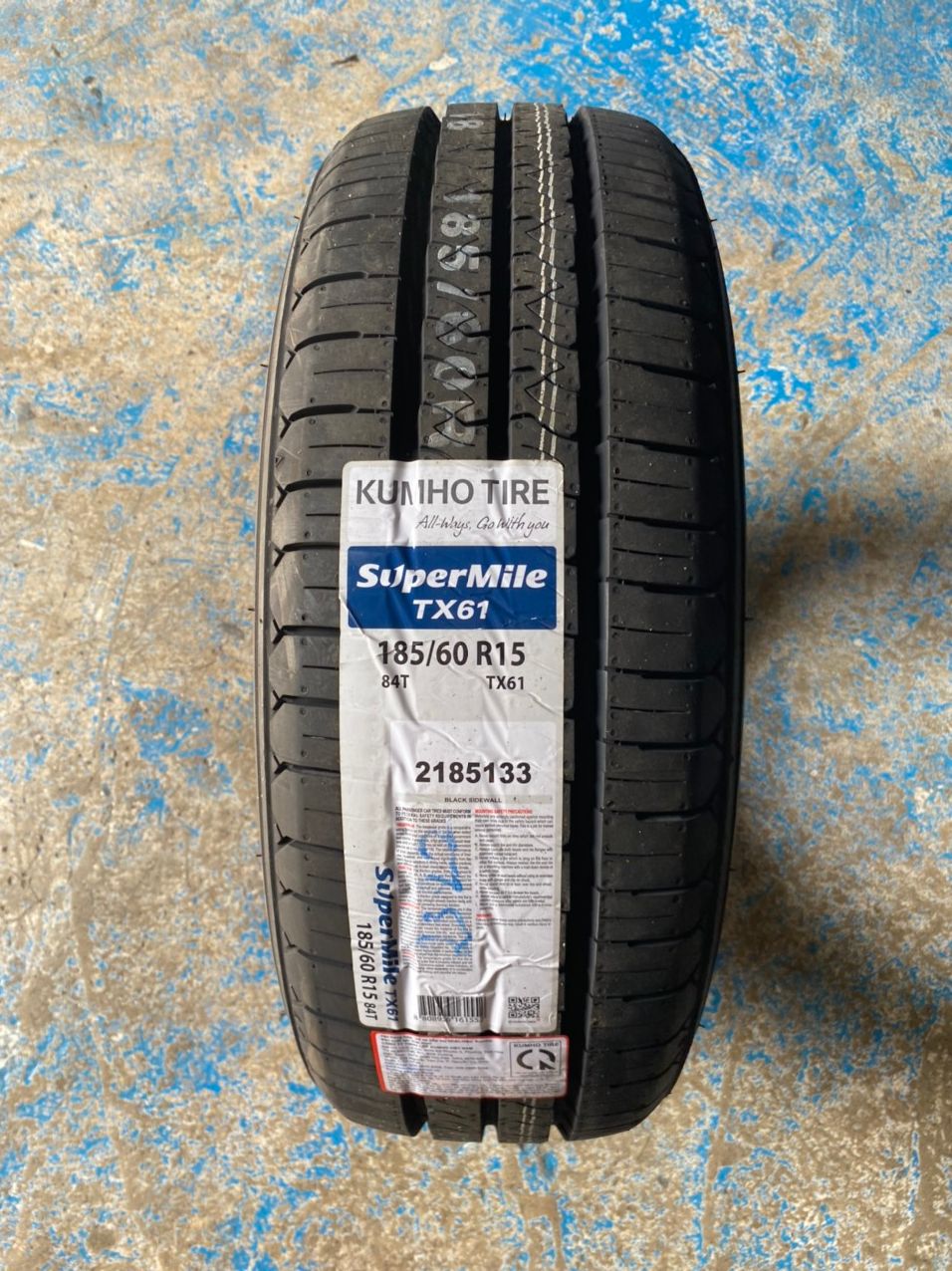 Lốp kumho 185/60r15 tx61