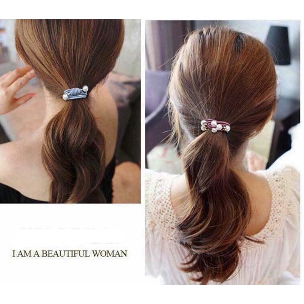 Hộp Chun Buộc 12 Dây Kiểu Hàn Quốc