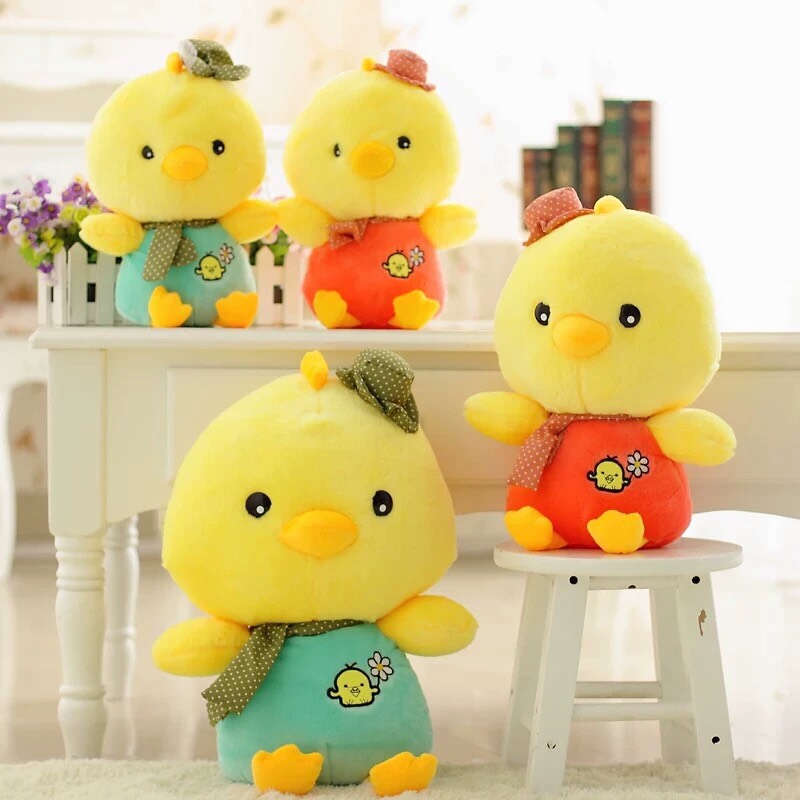 Bộ đôi gà con dễ thương nhồi bông - 30cm