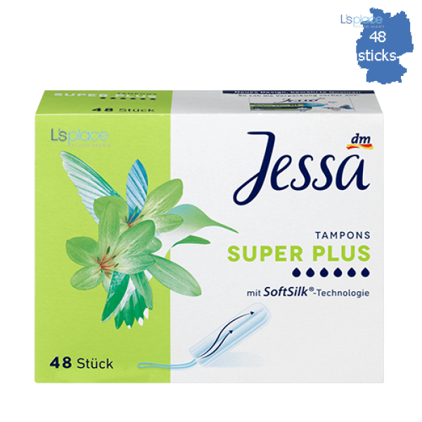 Tampon siêu thấm hiệu Jessa hộp 48 que