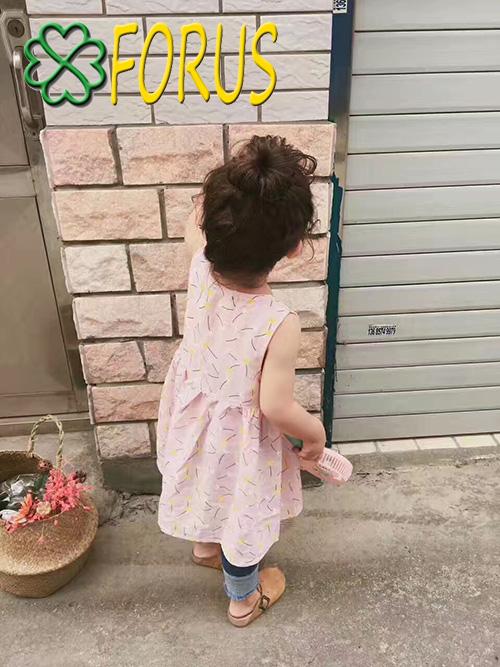 Tóc búi natra trẻ em, màu [nâu đỏ 2/33] tóc giả trẻ em