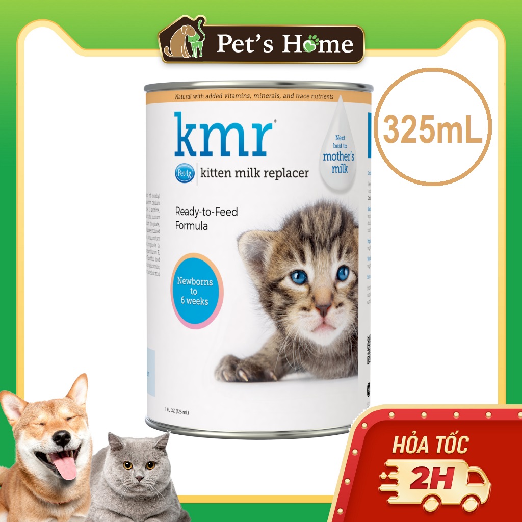 Sữa pha sẵn cho mèo KMR 325ml