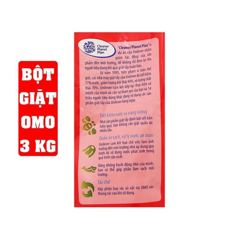 [HCM]BỘT GIẶT OMO 3KG [shophoakho]