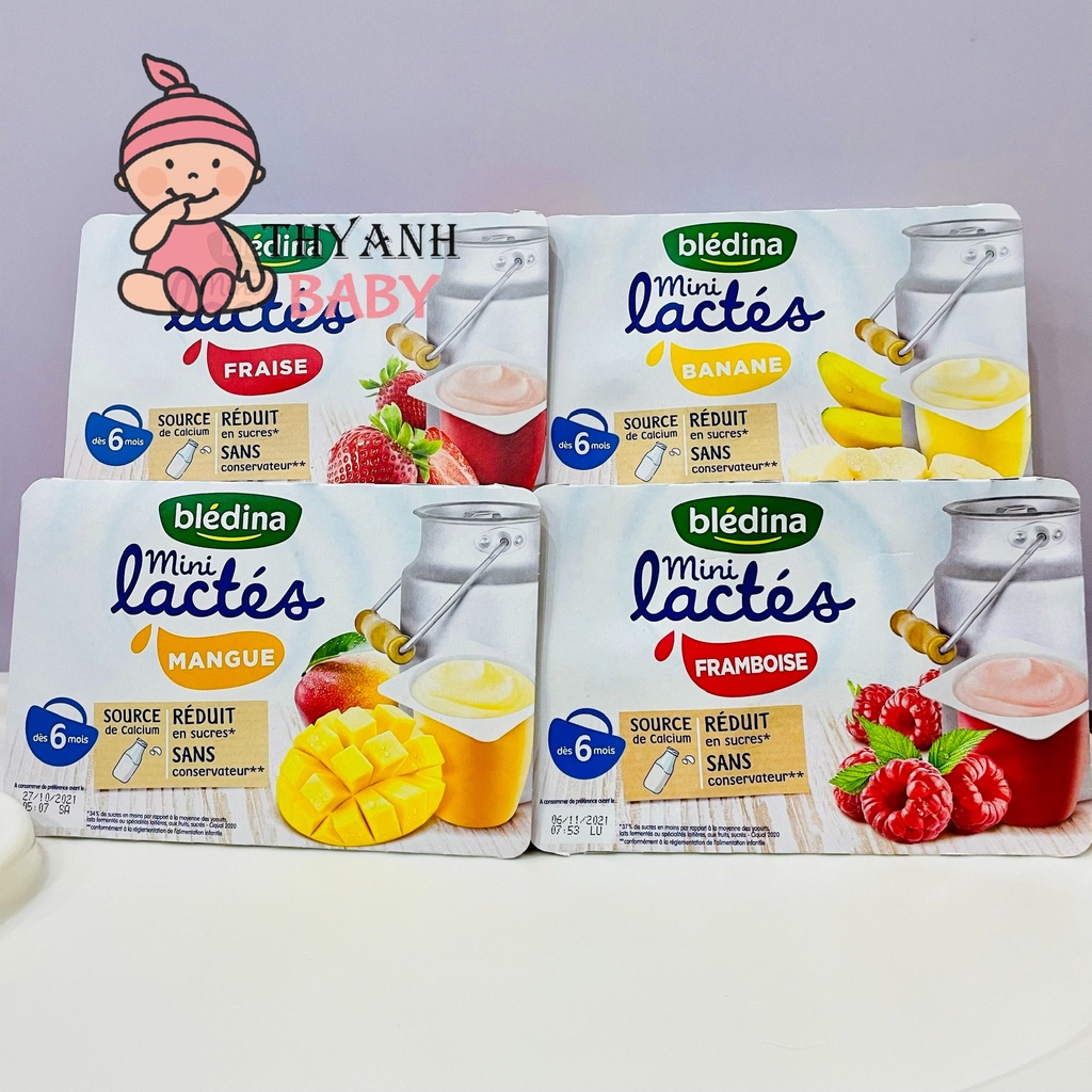 Sữa Chua Bledina Cho Bé 6m+ Pháp
