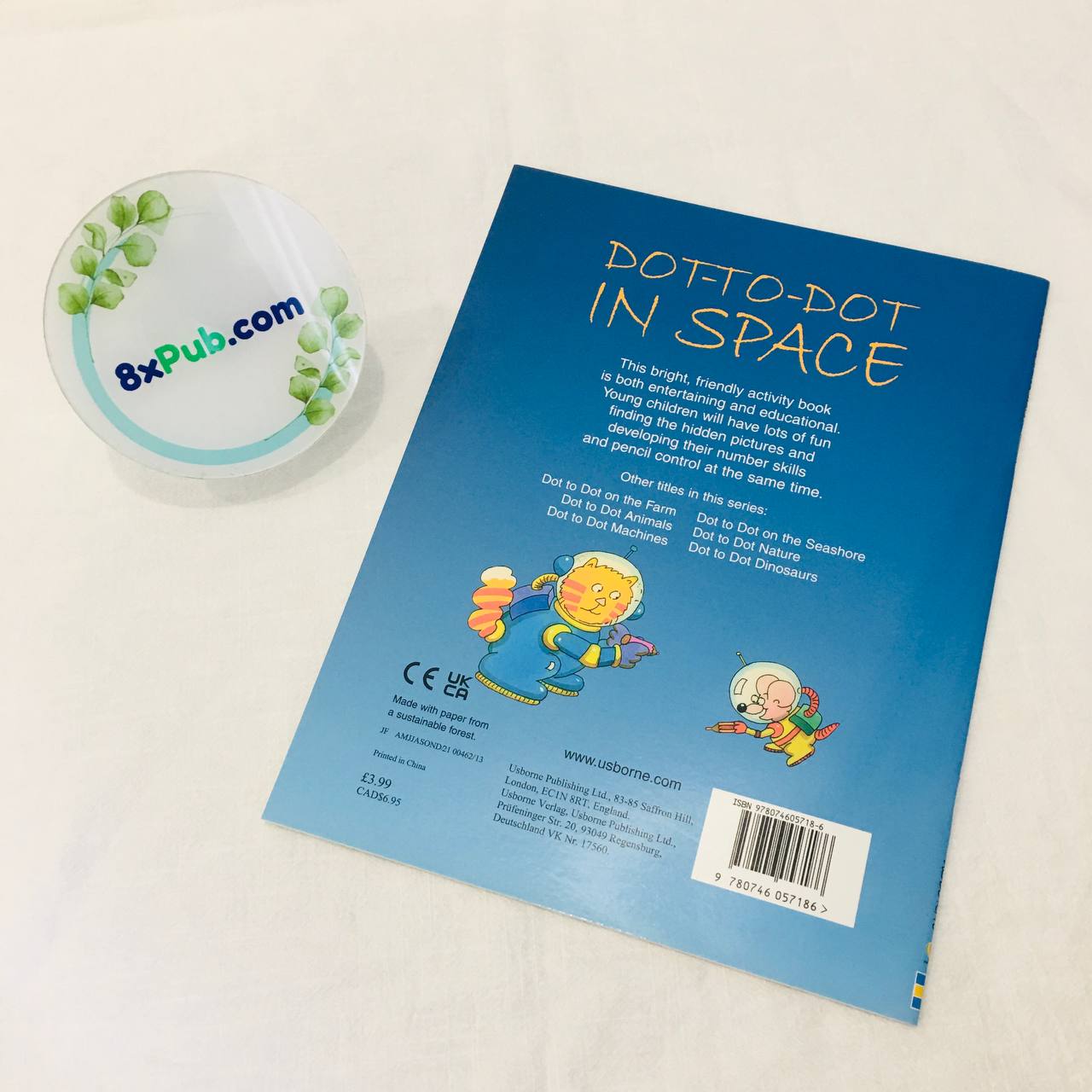 Sách Usborne books | Dot-To-Dot In Space