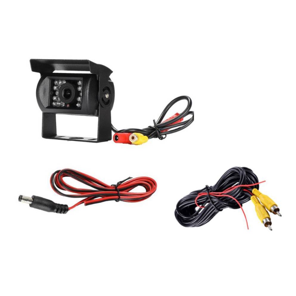Camera lùi xe tải, xe khách đèn hồng ngoại 18 mắt