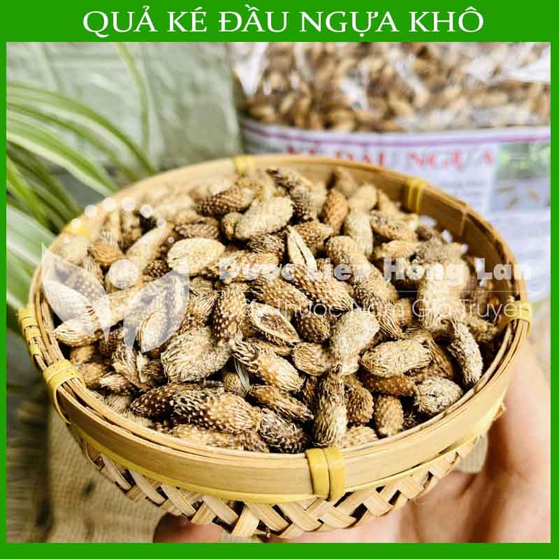 Dược liệu quả ké đầu ngựa khô sạch đóng gói 500gram