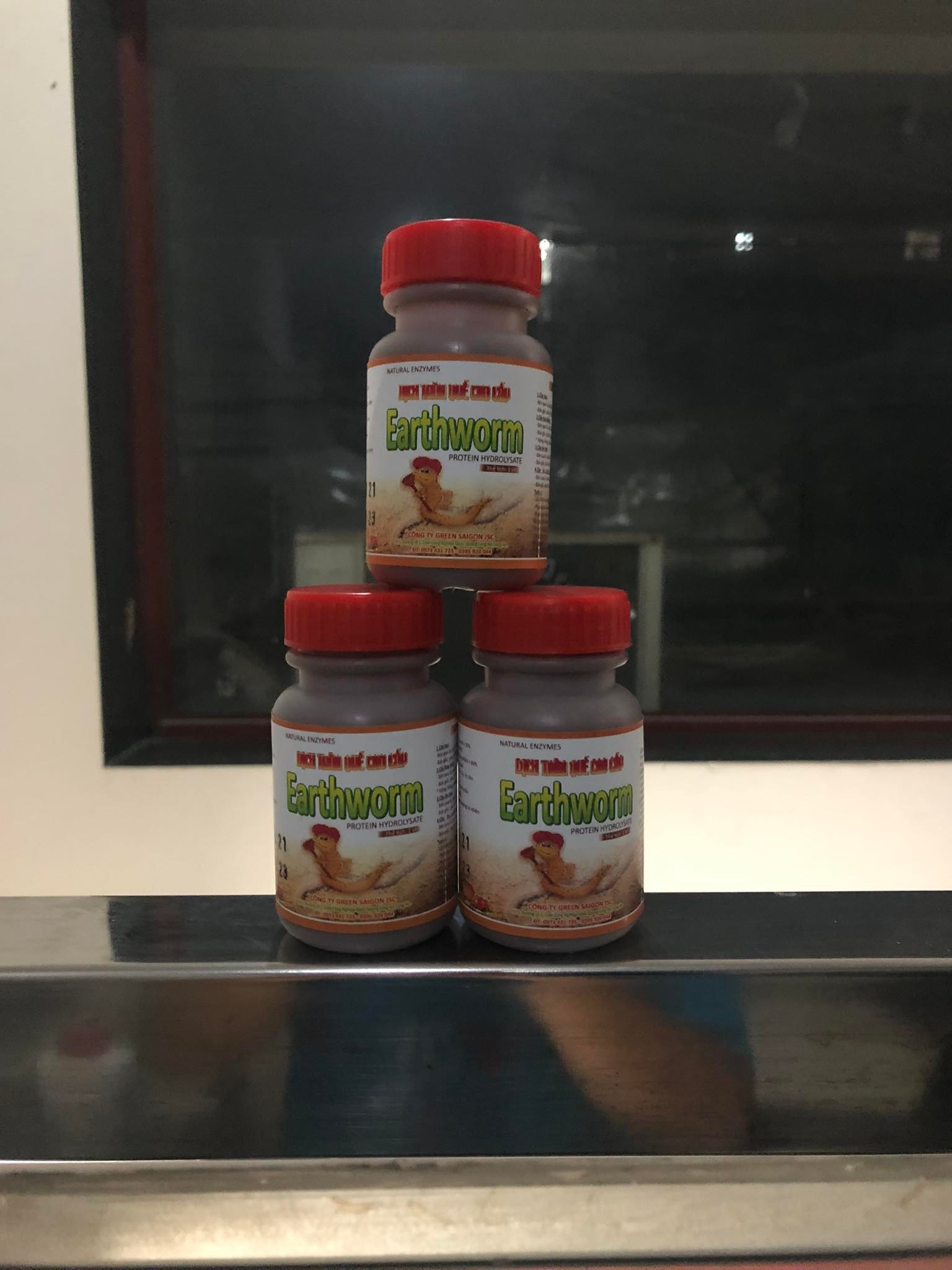 [HCM]Combo 3 chai dịch trùn quế