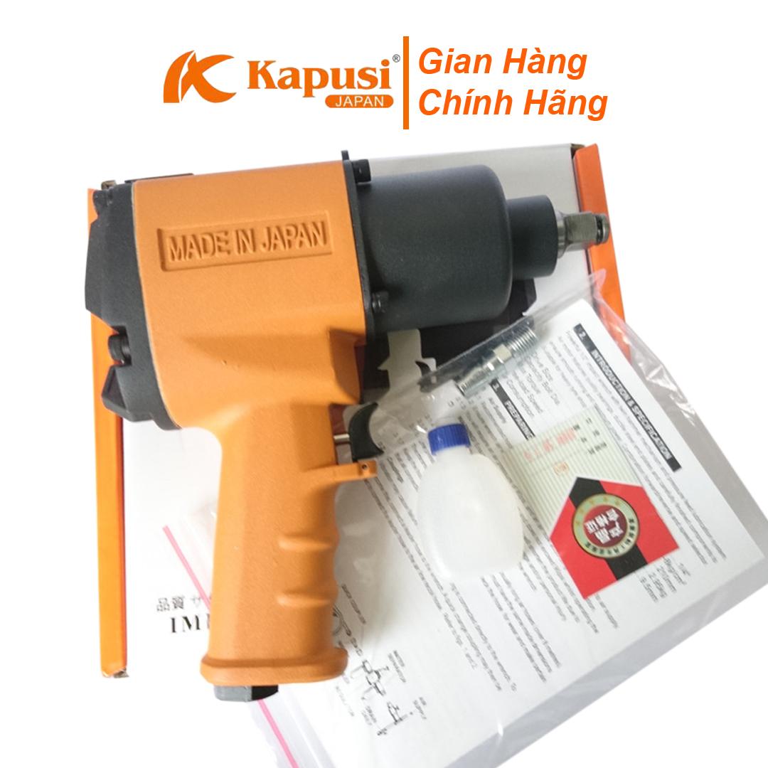 Máy xiết bu lông vặn ốc Nhật Kapusi - 2 Búa - Bảo hành 24 tháng