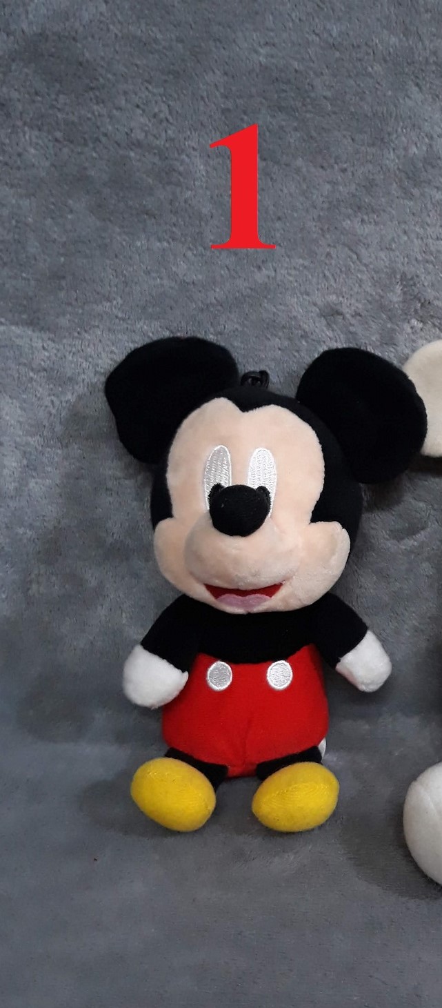 MÓC KHÓA GẤU BÔNG DỄ THƯƠNG [CHUỘT MICKEY] [HÀNG SI]