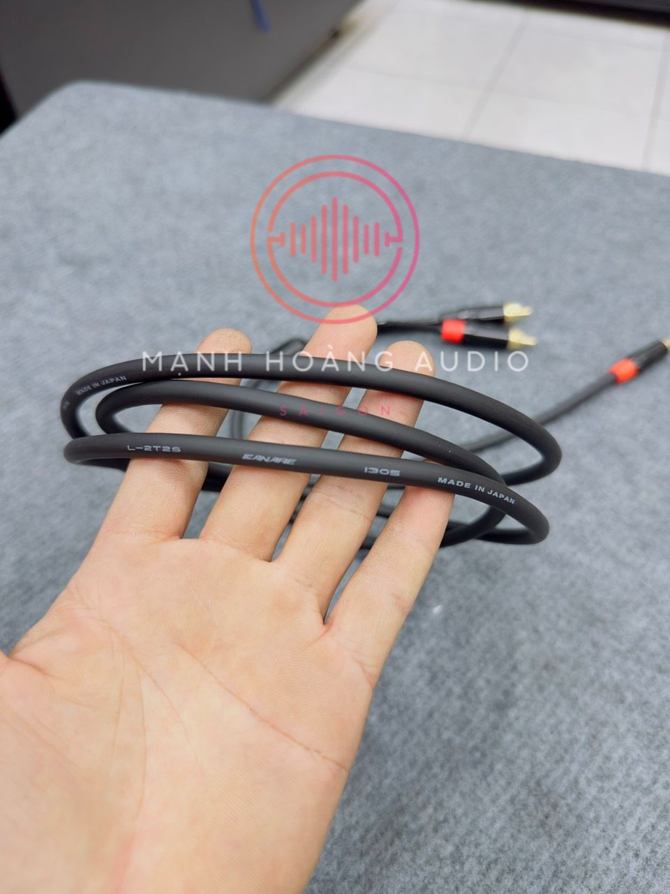 Dây 3.5 ra 2 AV bãi Nhật - Mạnh Hoàng Audio