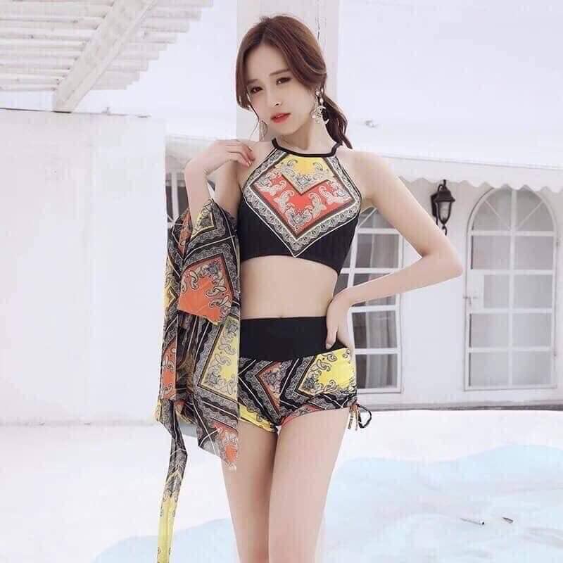Bộ đồ bơi nữ .bộ bikini 3 mảnh siêu đẹp