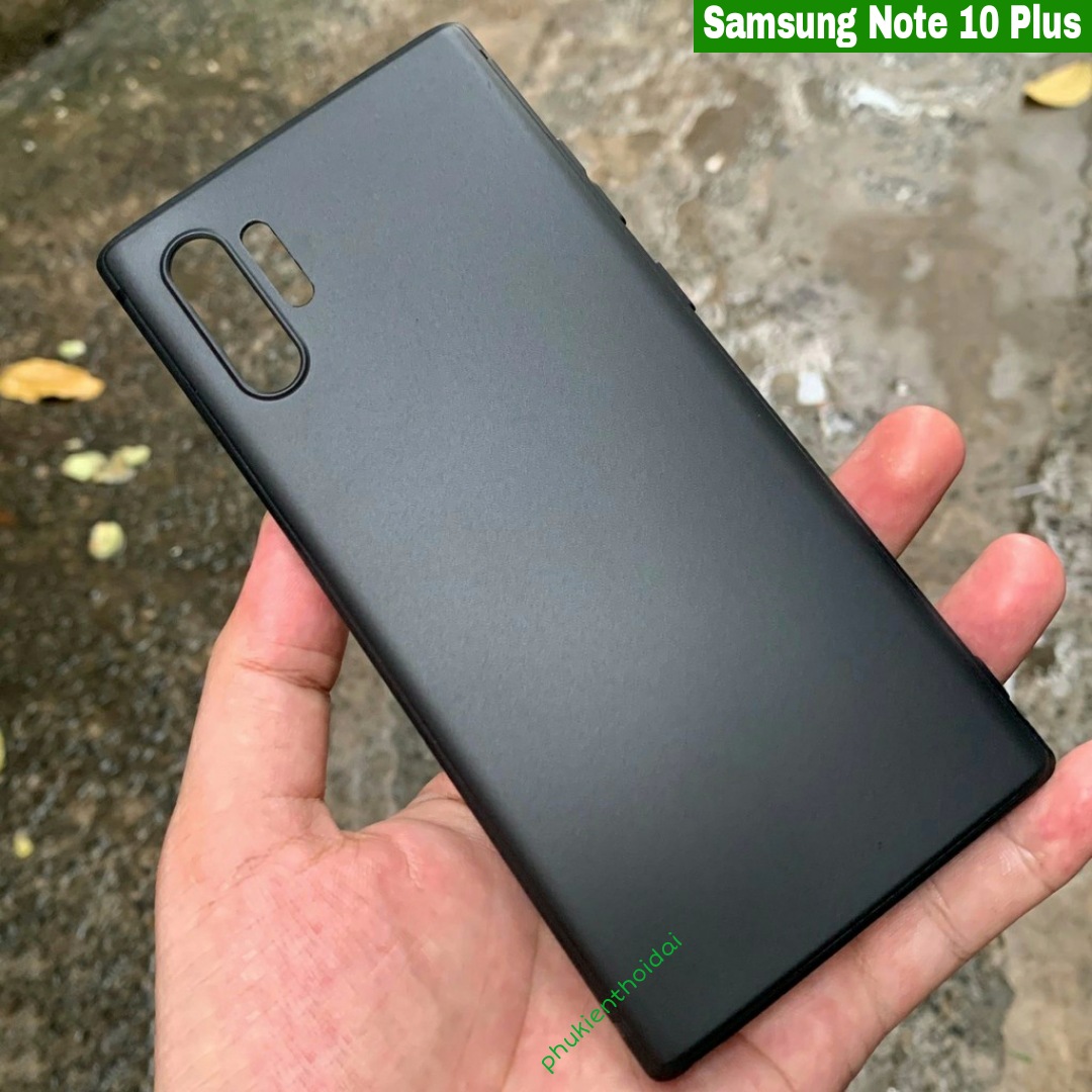 Ốp lưng Samsung Galaxy Note 10 Plus dẻo TPU siêu mỏng