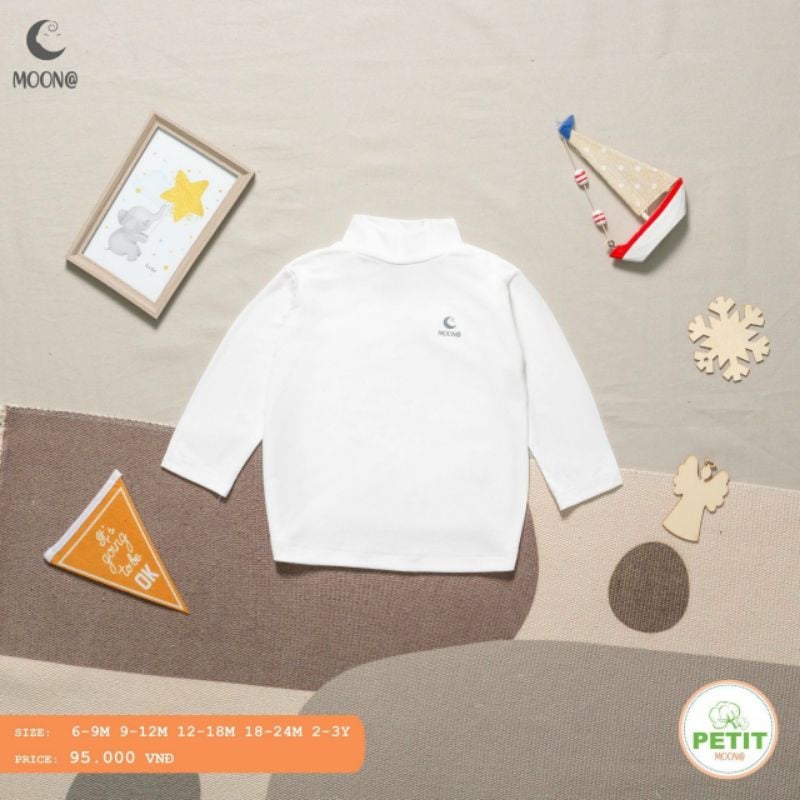 MOON_ Áo giữ nhiệt petit Moon cho bé