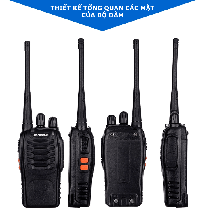 [HCM]Bộ đàm đa năng chuyên dụng Baofengs BF 888s