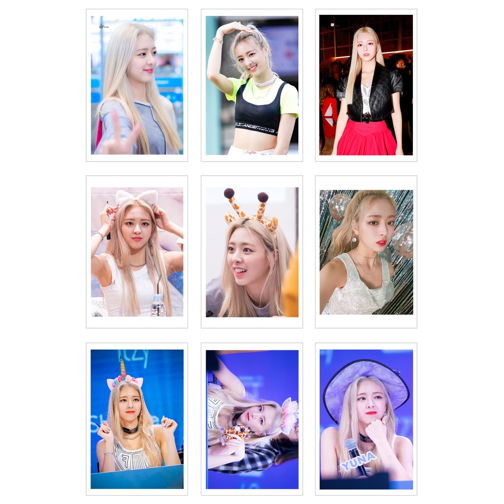 Lomo Card Ảnh YUNA - ITZY ( 54 ảnh)