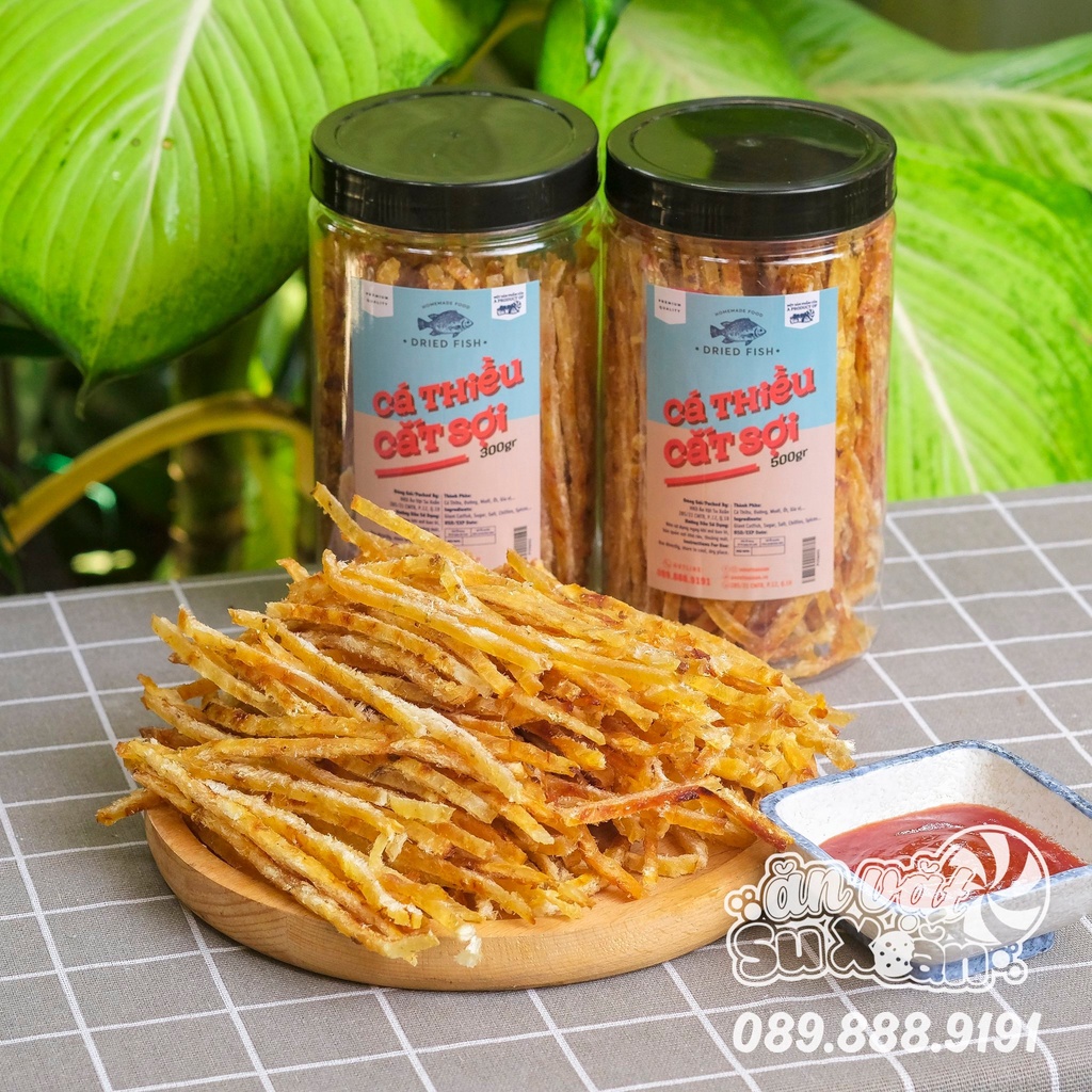 [Hoàn Tiền 10%]Khô cá thiều Ăn Vặt Su Xoắn