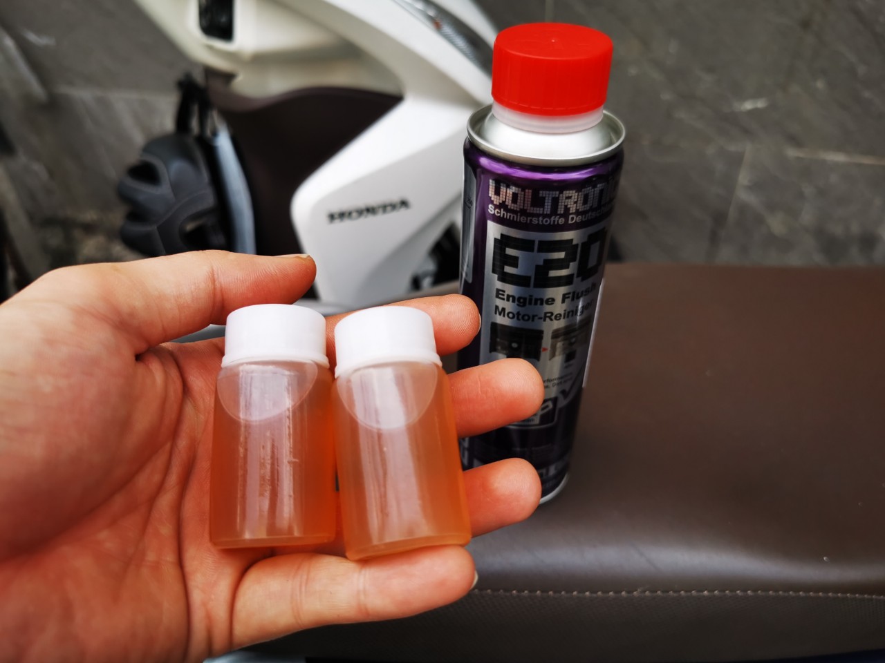 [HCM]Dung Dịch Vệ Sinh Rửa Động Cơ Voltronic E20 60ml