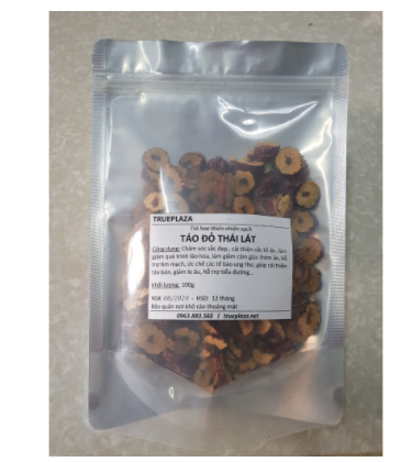 500gr táo đỏ thái lát khô thơm ngon