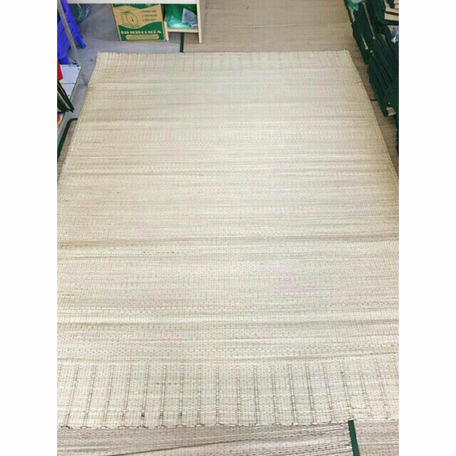 Chiếu cói trắng 1m6x2m
