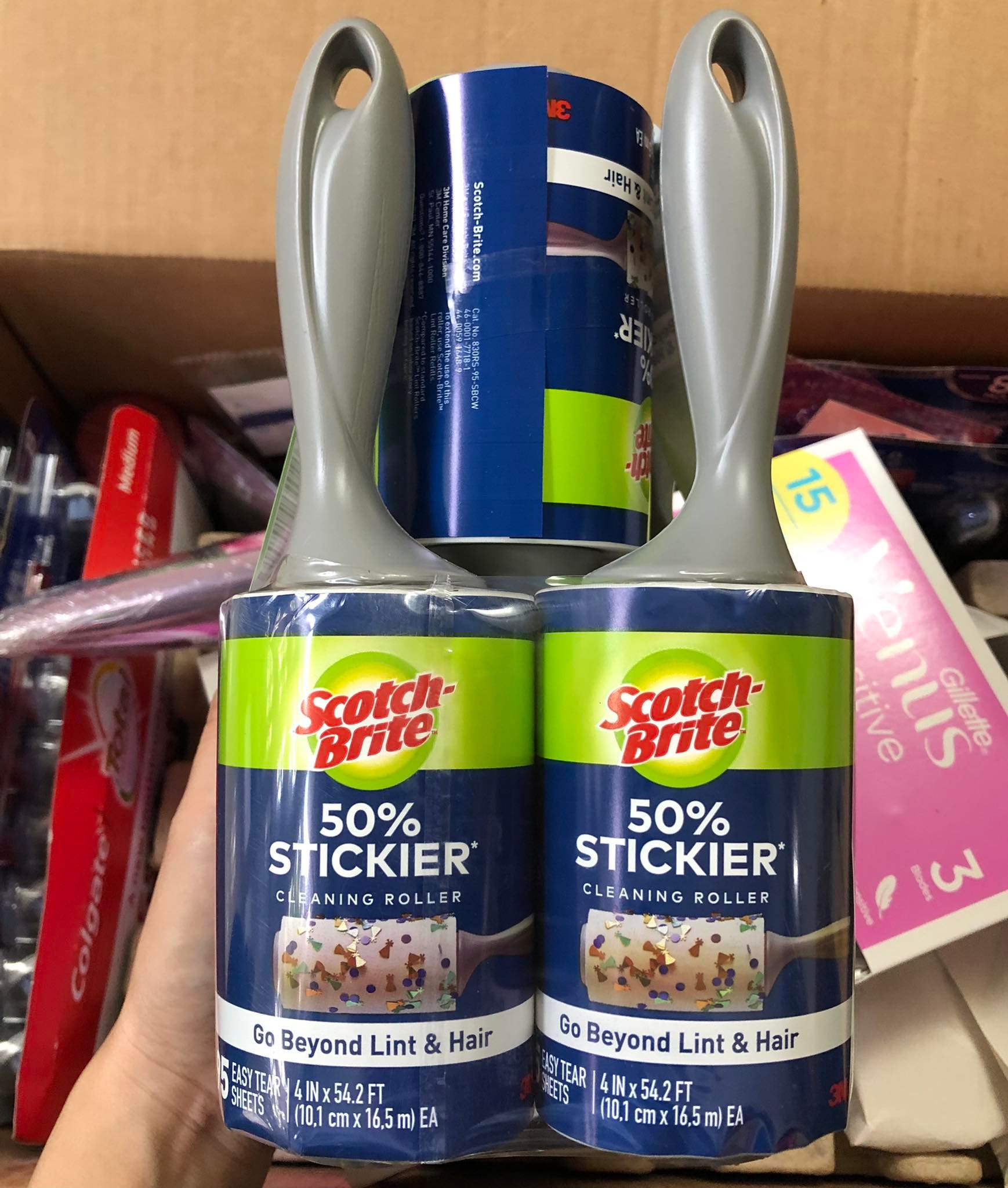 Cây lăn bụi Scotch-Brite Cleaning Roller - Mỹ