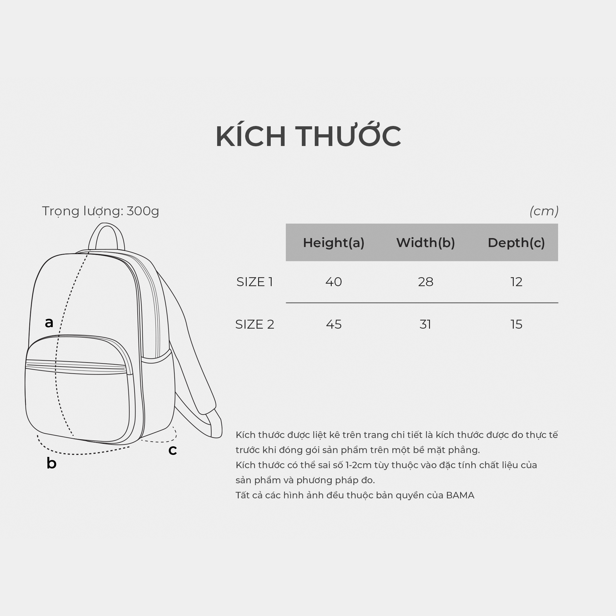 Balo BAMA Simple Backpack 4.0