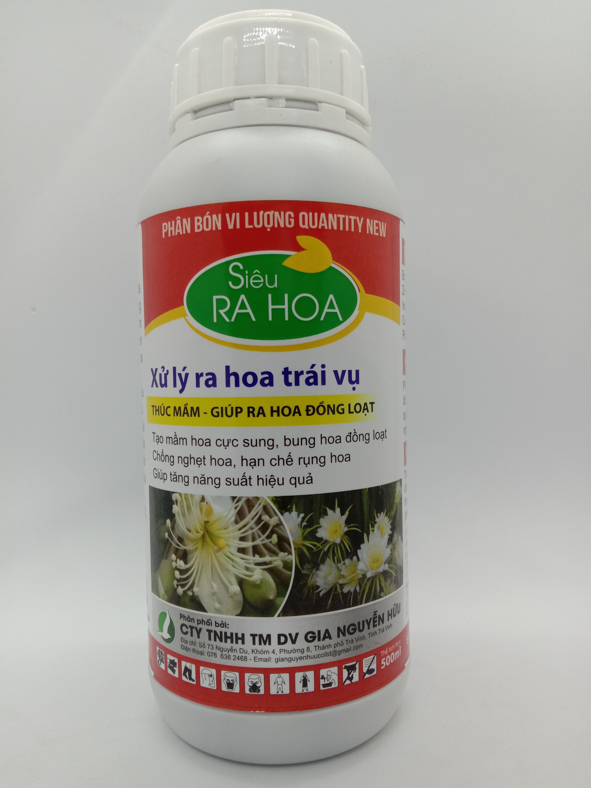 Phân bón xử lý ra hoa trái vụ - siêu ra hoa 500ml